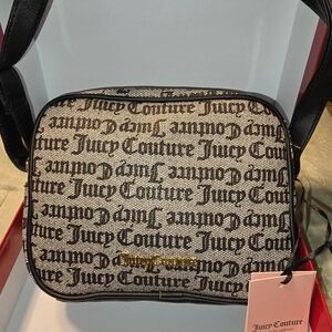 Juicy Couture Black and White Men's Bag